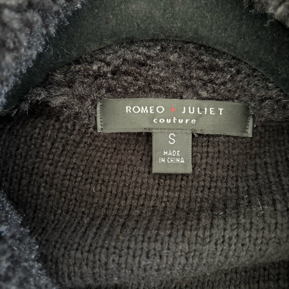 Romeo + Juliet Sherpa and Suede trimmed Sweater - Picture 5 of 5